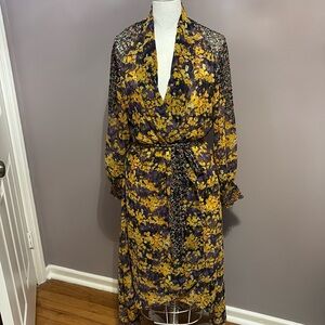 Miss Los Angeles wrap dress